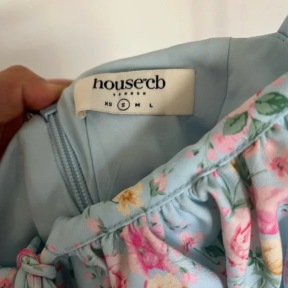 House of CB Raphael Flower Dress- Small - Picture 10 of 11